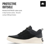 Sorel out N About Low Sneaker WP, Zapatillas, Mujer, Black Gum 2 out N About 4, 38.5 EU
