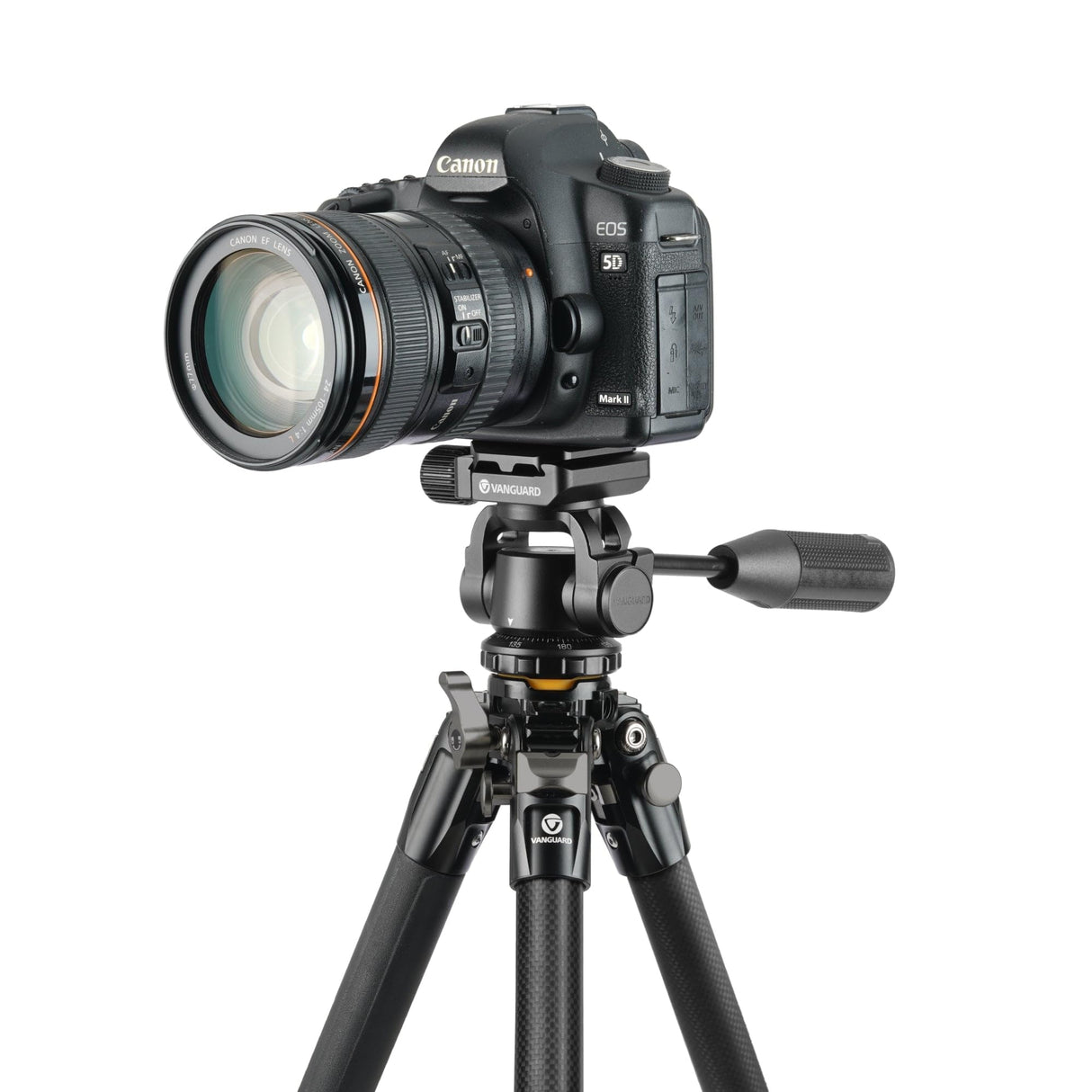 Vanguard Veo 5 234CO26 - Trípode de Viaje de Carbono, rótula de observación