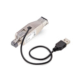 StarTech.com Mini Conversor de Medios de Fibra Gigabit a Ethernet RJ45 - de Fibra Monomodo o Multimodo - Alimentado por USB