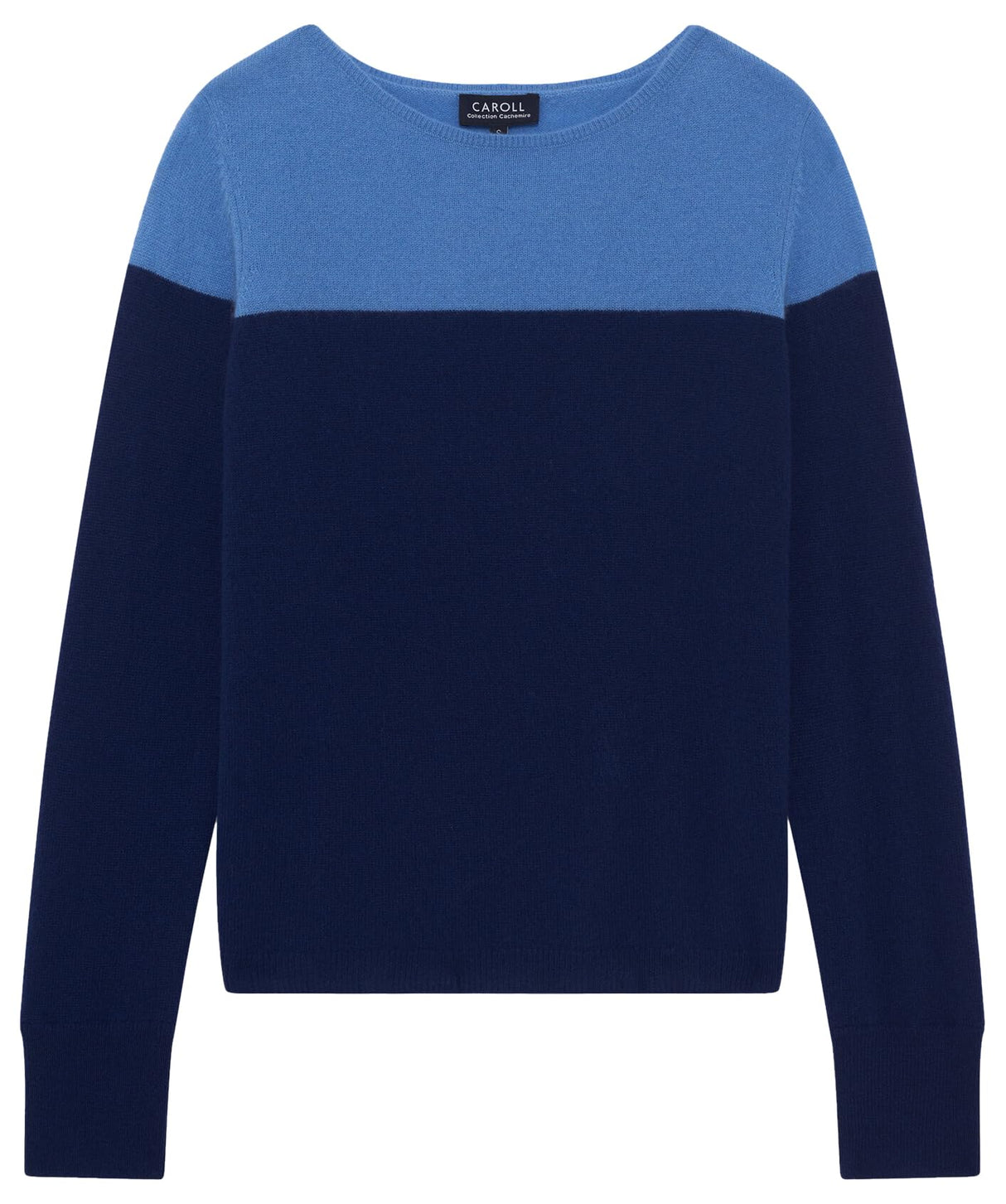 Caroll 232k-mzoe Jersey de Corte Recto, Azul Oscuro, L para Mujer