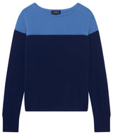 Caroll 232k-mzoe Jersey de Corte Recto, Azul Oscuro, L para Mujer