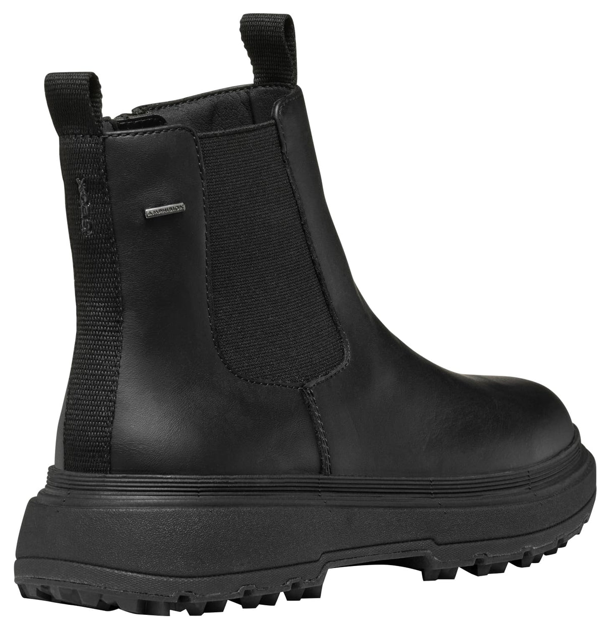 Geox D Lamidie + Grip ABX, Bota de Tobillo Mujer, Black, 37 EU
