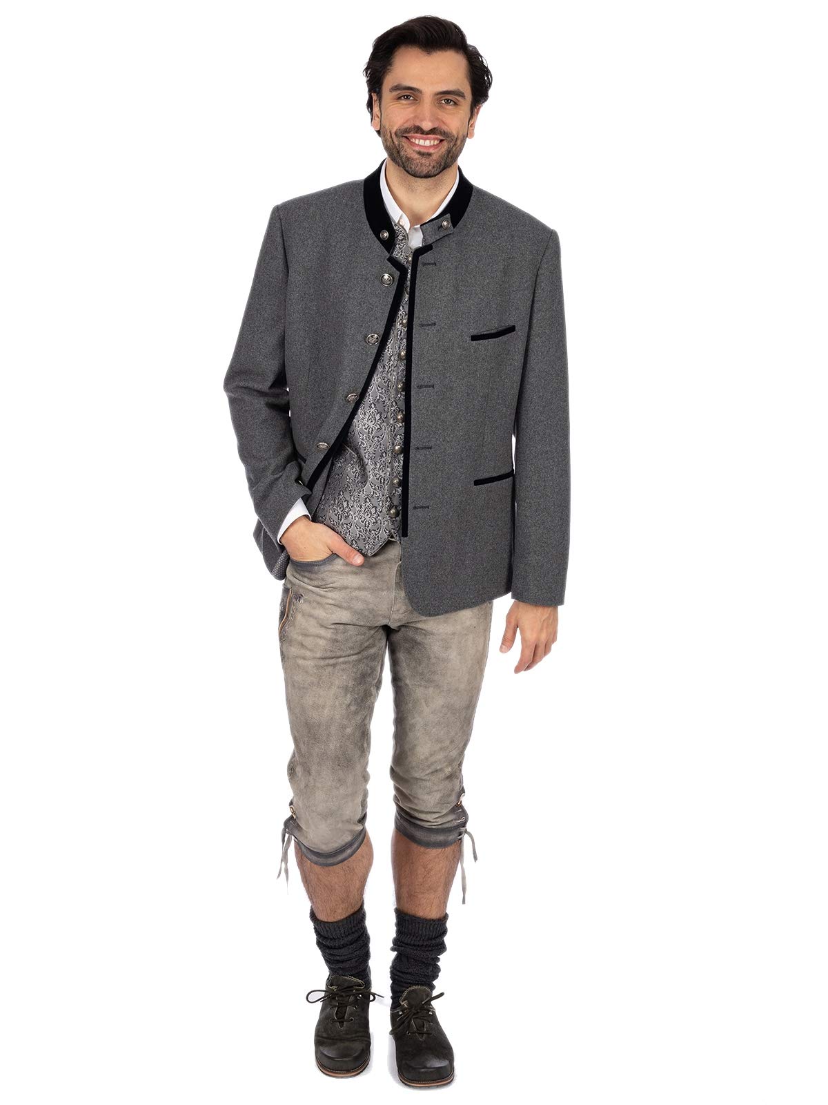 Stockerpoint Jacke Quintus Chaqueta de Traje de Negocios, Azul Noche de Piedra, 50 para Hombre