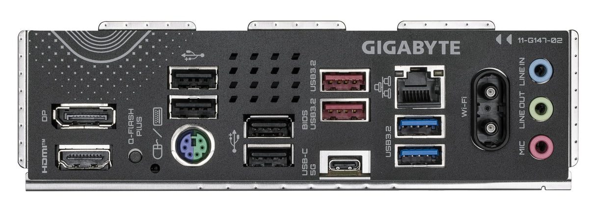 GIGABYTE B850 Eagle WIFI6E Placa Base - Procesadores AMD Ryzen Serie 9000, VRM Digital de 8+2+2 Fases, hasta 8200MHz DDR5 (OC), 1xPCIe 5.0 + 2xPCIe 4.0 M.2, LAN GbE, WiFi 6E, USB 3.2 Gen 2
