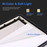 NEEWER NL288 Luz de Video LED con 2.4G Control Remoto 45W 4800Lux 3200K-5600K CRI 97+ Regulable Bicolor 18" Panel de Iluminación para Fotografía Youtube Live Streaming Videoconferencia Zoom Meeting