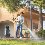 Cecotec Hidrolimpiadora Hydroboost 3200 Induction ProClean. 3200 W, Motor Brusless, Presión máx 225 Bar y Caudal MAX 540l/h, Accesorios para Suelos y Coche, Bomba de Aluminio, Radio de acción 14m
