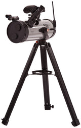 Celestron 22453 StarSense Explore LT127AZ Telescopio Reflector newtoniano con tecnología para Smartphone - con 2 oculares, 2 Lentes de Barlow, Acoplamiento para teléfono y trípode Ajustable, Plateado
