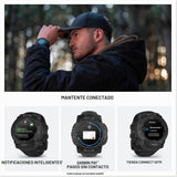 Garmin Reacondicionado Instinct 3 Tactical Edition, 50 mm, Reloj Inteligente con GPS Resistente al Agua, Pantalla AMOLED, Linterna LED, hasta 24 días autonomía, Negro, Reacondicionado