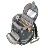 LÄSSIG Juego de mochilas escolares de 7 piezas para niños/ School Set Flexy Unique, Speckles anthracite