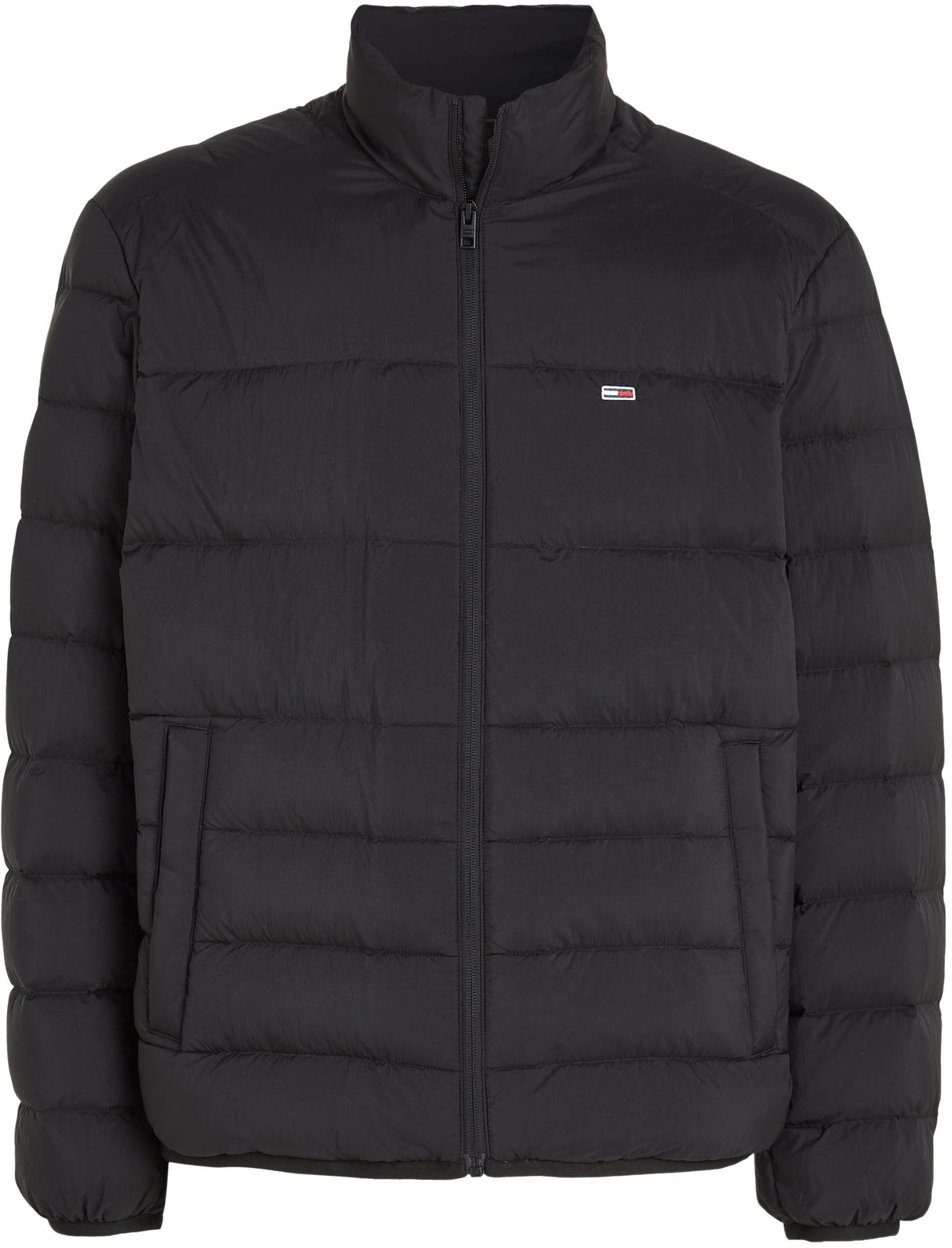 Tommy Jeans Cazadora Acolchada Hombre Packable Down Jacket con Cremallera, Negro (Black), M