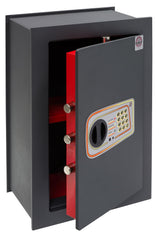 ARREGUI Logica D-DL/7 Caja fuerte de empotrar a pared con cerradura de codigo electronico | Caja de Seguridad para casa y hogar | Fácil de instalar | 27 L | 52 x 36 x 22 cm