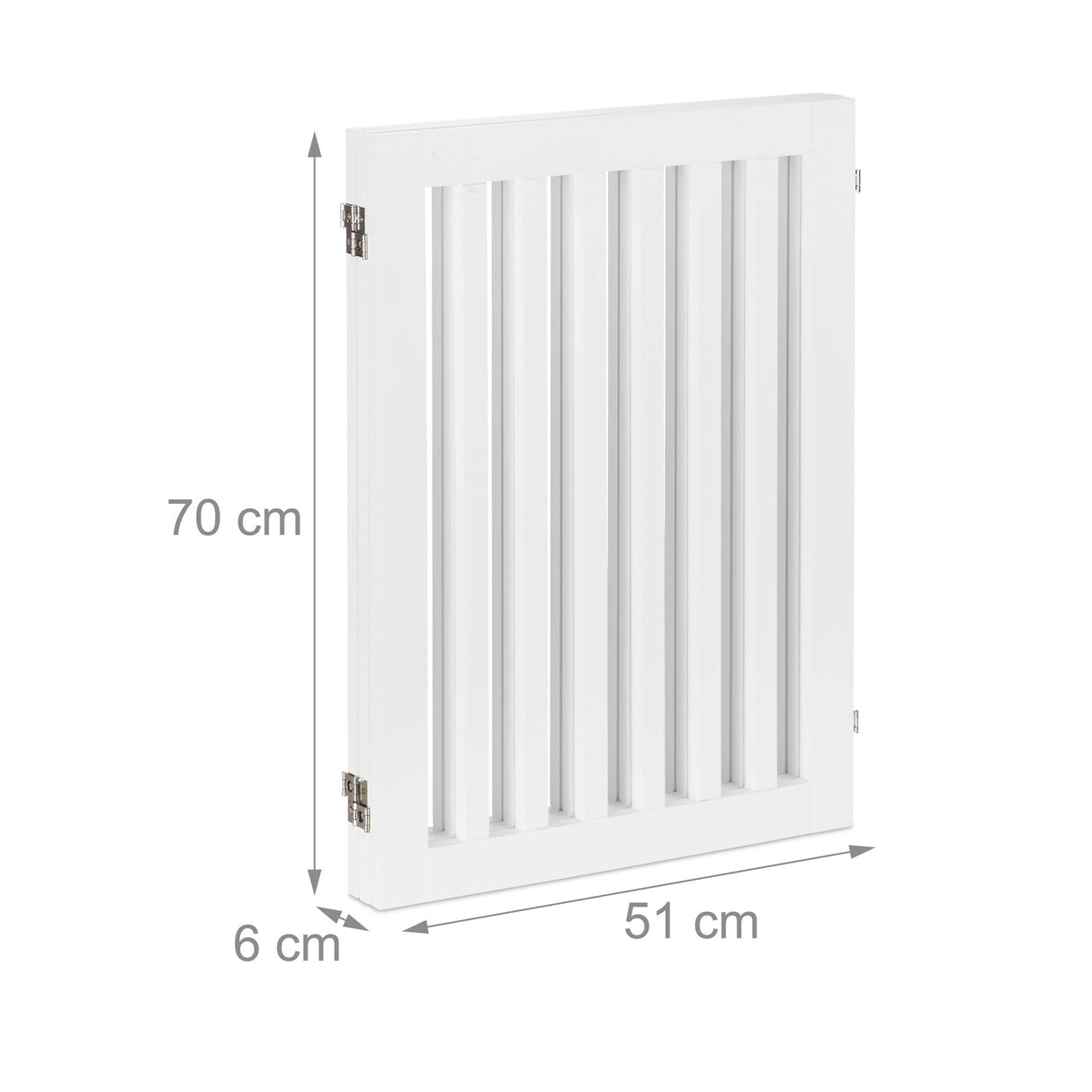 Relaxdays Barrera de Seguridad, Reja Ajustable para Perros, 1 Ud, 70x154 cm, Protector de Chimenea, MDF, Blanco, Tablero de Fibras