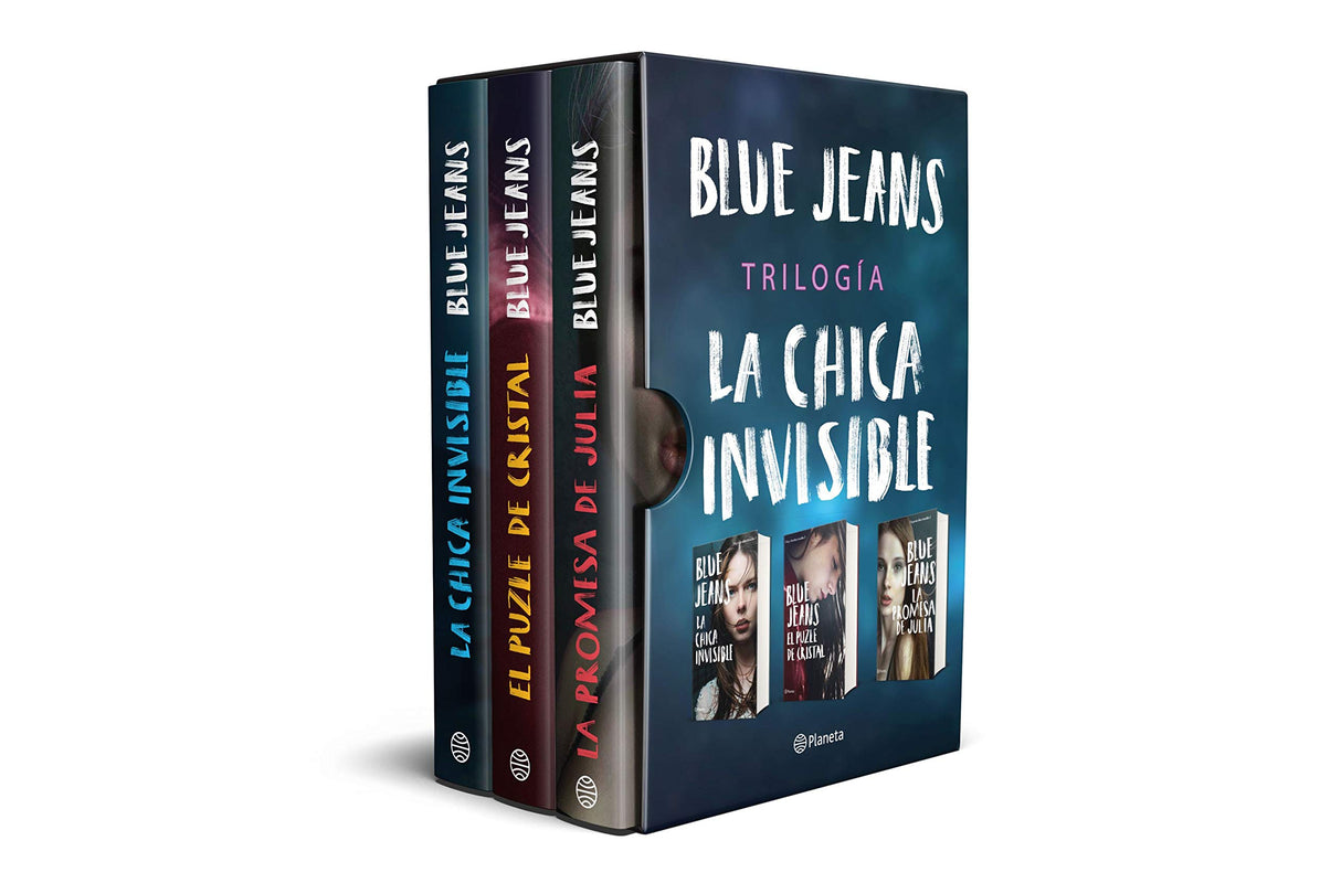 Estuche trilogía La chica invisible: La chica invisible + El puzle de cristal + La promesa de Julia (Planeta)