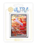 Latias ex 239/191 Alternativo Pokémon Gallery Secreta - Ultraboost X Écarlate et Violet 8 - Étincelles Déferlantes Box de 10 Cartas Pokémon Francés