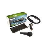 Shure PGA58 Cardioide Micrófono vocal dinámico con XLR a XLR de cable