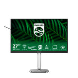 Philips 27B2G5500 Monitor 27" QHD, WLED, 100Hz, IPS, 4 ms GtG, Adaptive Sync., TUV EyeSafe, Altavoces, Altura Ajustable (2560x1440, 2X HDMI 2.0, 1x DP 1.4, USB-Hub) Gris Oscuro
