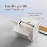 DREAME C1 Station S Kit Robot Limpiacristales, Protección Integral,Estación Portátil, Gestión Automática del Cable, Tecnología CornerClean, Planificación de Trayectoria con Cobertura Integral