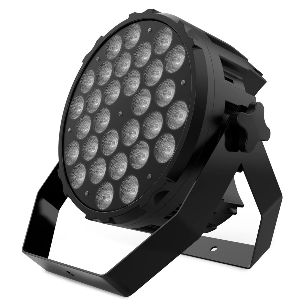 Audibax Dallas 300 - Foco LED para Discoteca - Foco Profesional 300W - Equipado con 30 Luces LED RGBW de 10W - Sincronización con Música - Modo Automático - Conexión DMX de 4 u 8 Canales