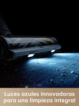 dreame R20 Aspirador inalámbrico, Succión Potente 190 AW, Funcionamiento 90 min, Detección de Suciedad, Pantalla LED, Luces LED Azules, Diseño antienredos, para hogar, Pelo Mascotas, Alfombras