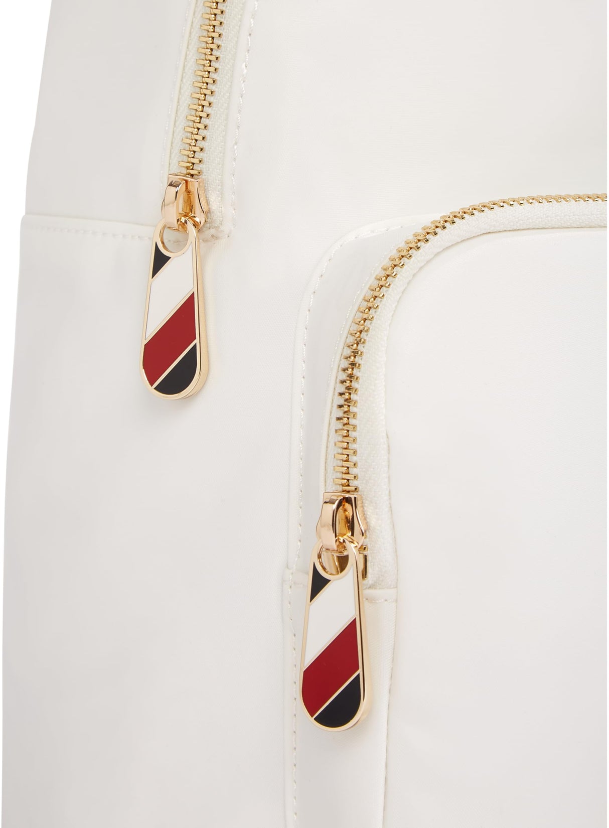 Tommy Hilfiger Mochila Mujer Poppy mediana, Marfil (Ecru Corp), Talla Única