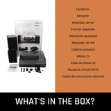 Lenco LS-300 - Giradiscos Hi-Fi con Bluetooth - Con altavoces externos 2 x 10 W RMS - Transmisión por correa - Apagado automático - Carcasa MDF - Negro