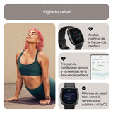 Fitbit Versa 4,Black/Graphite Smartwatch, Unisex-Adult, Negro/Aluminio Grafito, One Size