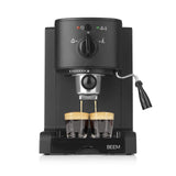 BEEM ESPRESSO-PERFECT Máquina de café espresso | 20 bares | Para cápsulas, polvo&Pads para disfrutar del café en casa | Con boquilla de espuma de leche para especialidades de café como las del barista