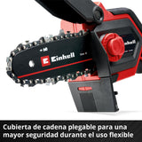 Motosierra para ramas con batería GE-PS 18/15 Li Bag Kit Power X-Change de Einhell (18 V, Brushless, longitud de corte 12,5 cm, incl. batería 2,5 Ah, cargador, cadena de repuesto, bolsa Einhell 45/29)