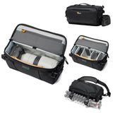Lowepro ProTactic Lite SLX 120 AW III Bolsa Bandolera para Cámara, Cámara Profesional, Cubierta para Lluvia, Mochila Cruzada Ligera, para Fotógrafo, Videógrafo, Volumen 5L, para DSLR/Sin Espejo