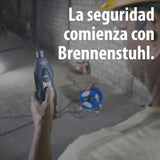 Brennenstuhl Professional PRCD-S Advanced disyuntor móvil de protección Personal para Montaje en Cable (para Uso en Obras y Uso Permanente en Exteriores IP55, conmutación omnipolar, DGUV 203-006)