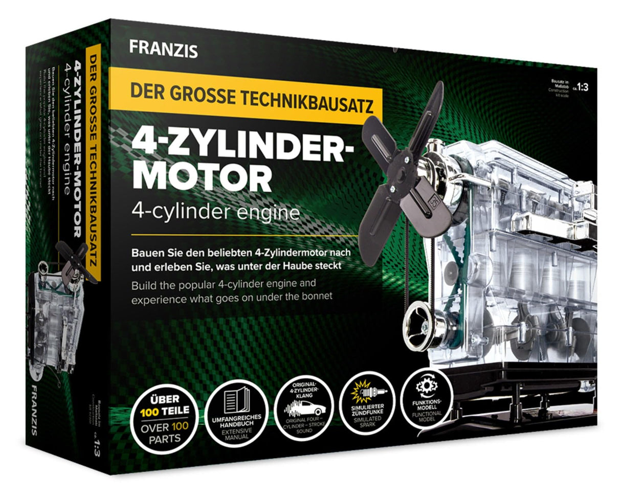Franzis Verlag 4-Zylinder-Motor 67175 Bausatz AB 14 años