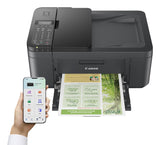 Canon Pixma TR4755i Impresora Multifunción 4 en 1, Compatible con Pixma Print Plan, Impresión, Escaneo y Copia, WiFi, Cartuchos XL, ADF de 20 Hojas, Impresión a Doble Cara Automática, Negro
