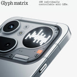 Nothing Phone (4a) Pro - Triple Cámara 50MP, Ultra Zoom 140x, Smartphone Unibody Metal, Batería Larga Duración, Carga Rápida 50W, AMOLED 144Hz, Glyph Bar, 12GB+256GB - Negro