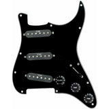 Seymour Duncan sstk de s10s pickg BLK YJM Fury Firma para Stratocaster, Set Incluye golpeador para Negro