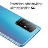 OPPO A94 5G + Pack de Regalo (USB 3.1 Type-C) - Smartphone 128GB, 8GB RAM, Dual SIM, Pantalla 6,43”, Cámara 48MP+8MP+2MP+2MP, Batería 4310mAh, Carga Rápida 30W – Azul