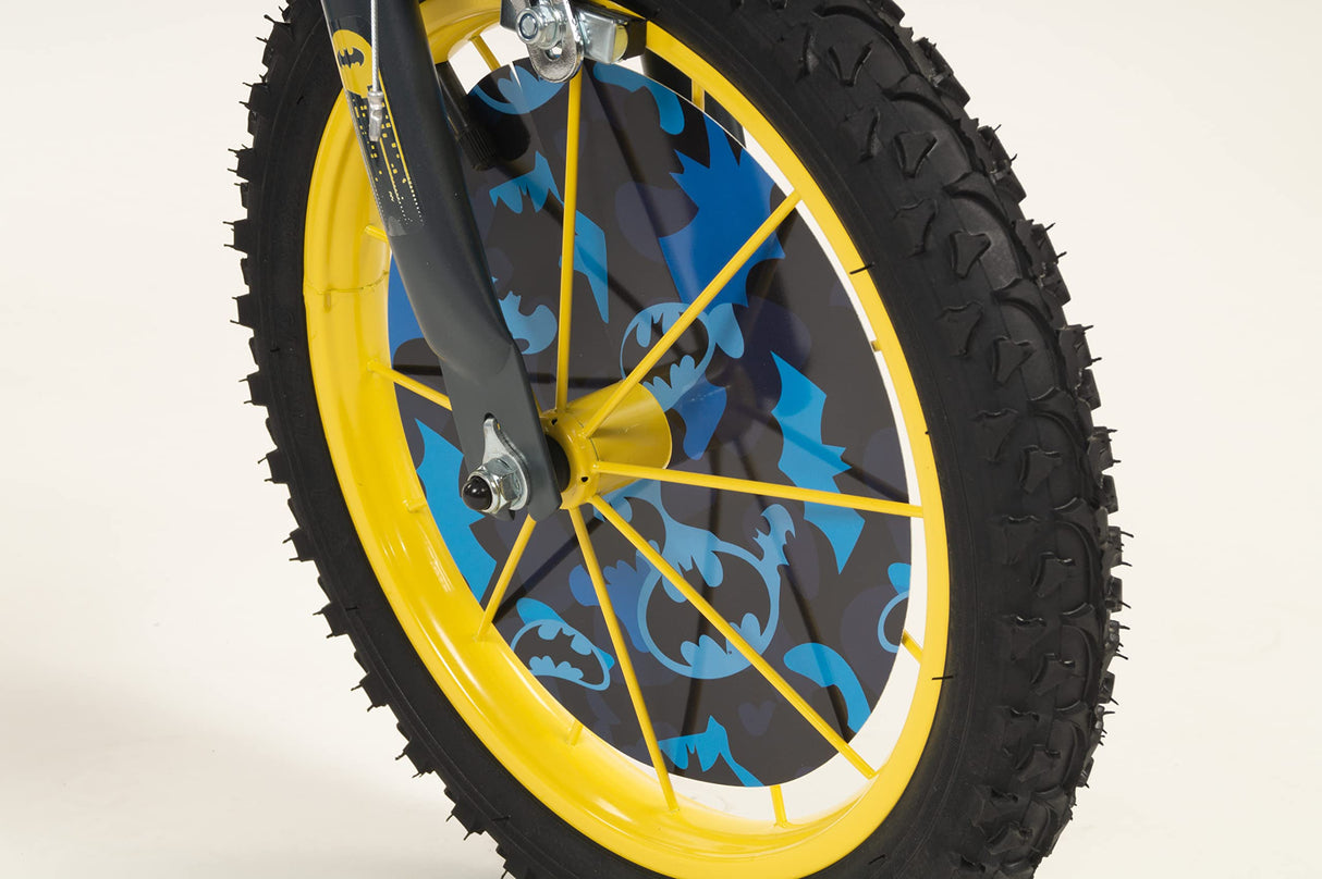 TOIMSA Bicicleta 14" Batman 4/6 Ños, Multicolor, 14913