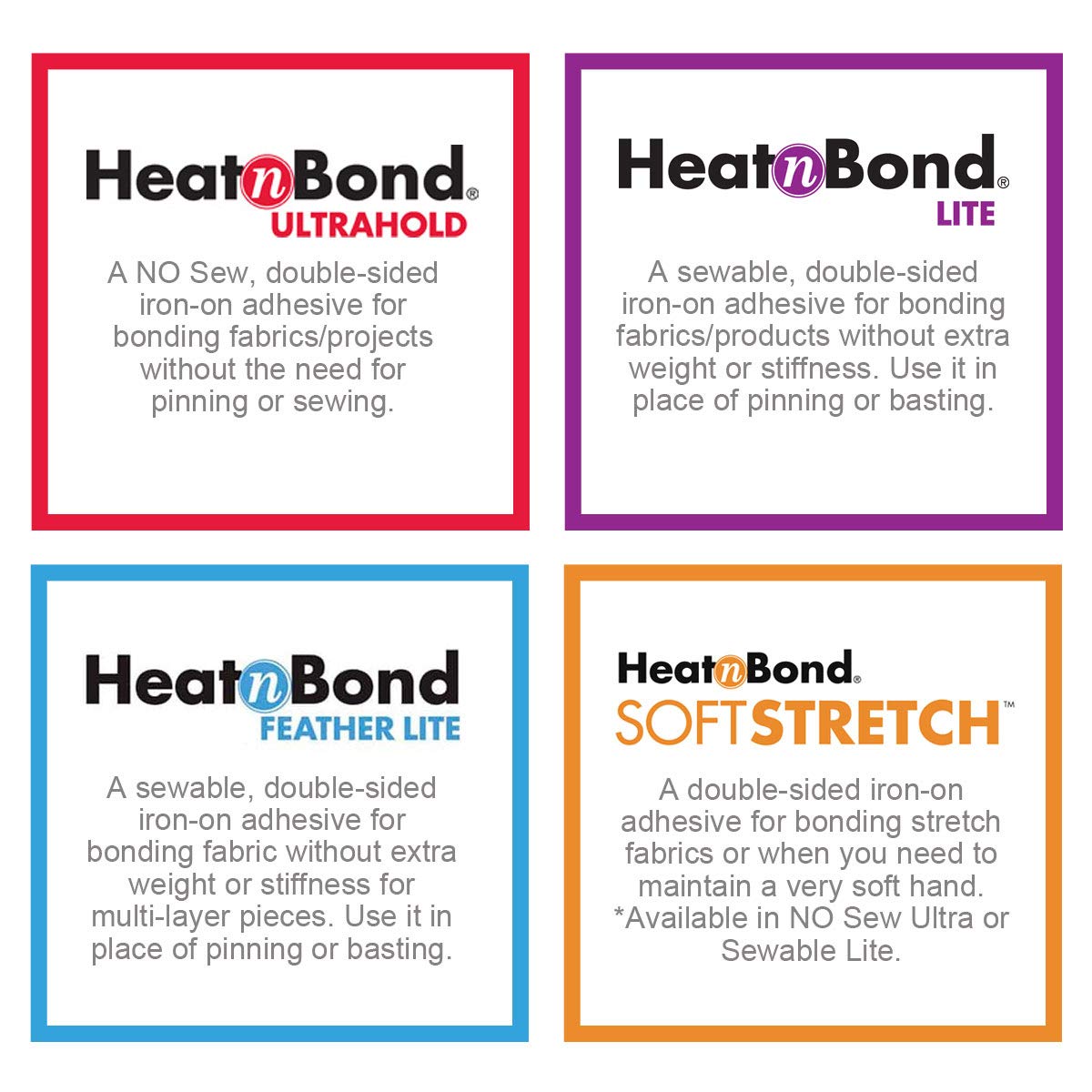Adhesivo HeatnBond Lite, 43,1 cm x 32 m