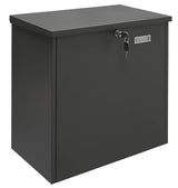 ARREGUI Bigpack Base EP2104 Individual de Paquetería Acero Grandes (Paquete Máximo: 46x45x24 cm) | Buzón para Compras Online | Negro | 50x51x31,5 cm