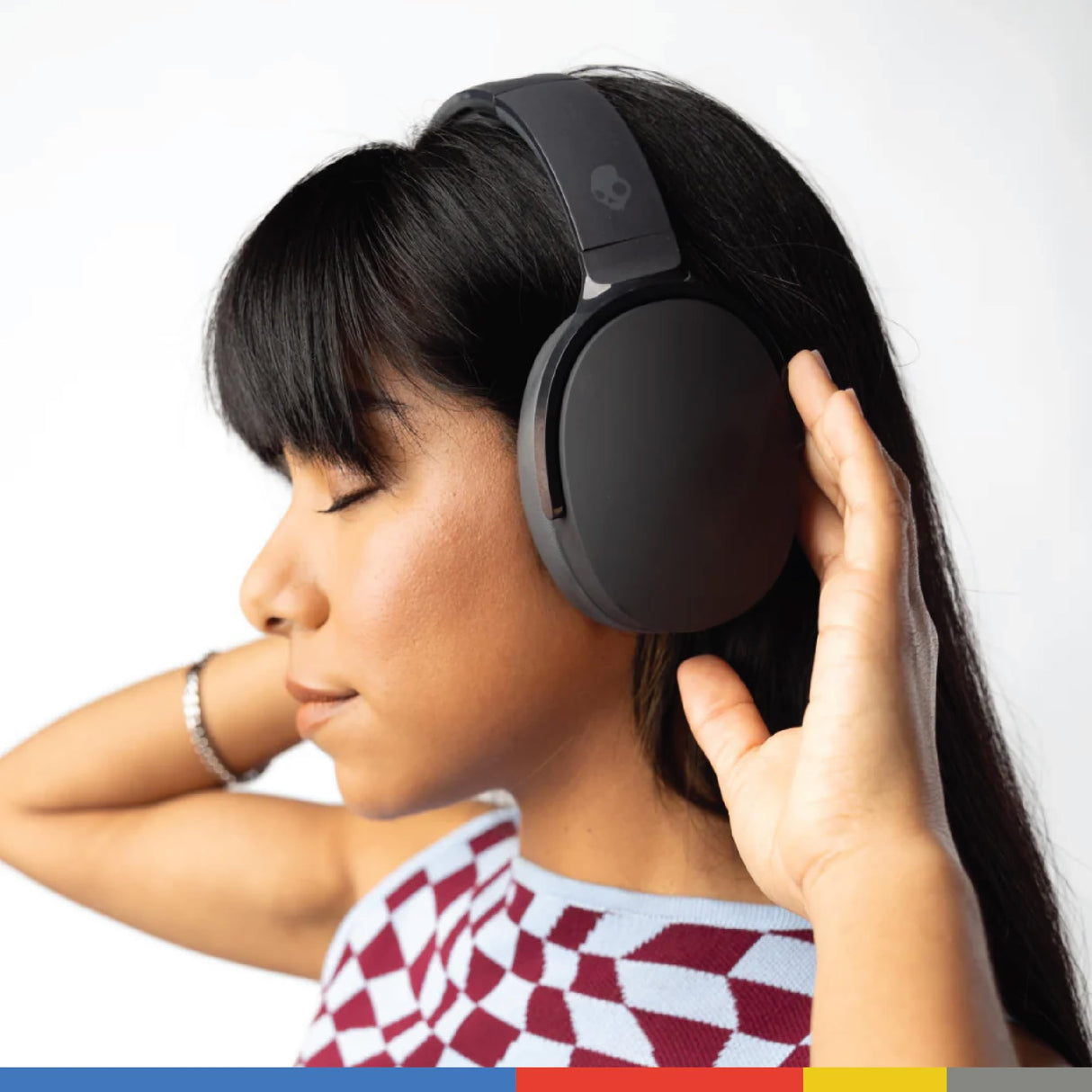 Skullcandy Hesh EVO Cascos Over-Ear Inalámbricos, 36 h de Autonomía, Micrófono, Compatibles con iPhone Android y Dispositivos Bluetooth - Negro