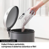 SAMSUNG Aspiradora inalámbrica Jet™ 60 Turbo VS15A6031R1/ET, sin Bolsa, Potencia 150 W, hasta 40 min de autonomía, Menta
