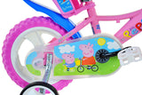 Peppa Pig Bicicleta 12"-3-5 Años Infantil, Bebés niñas, Rosa