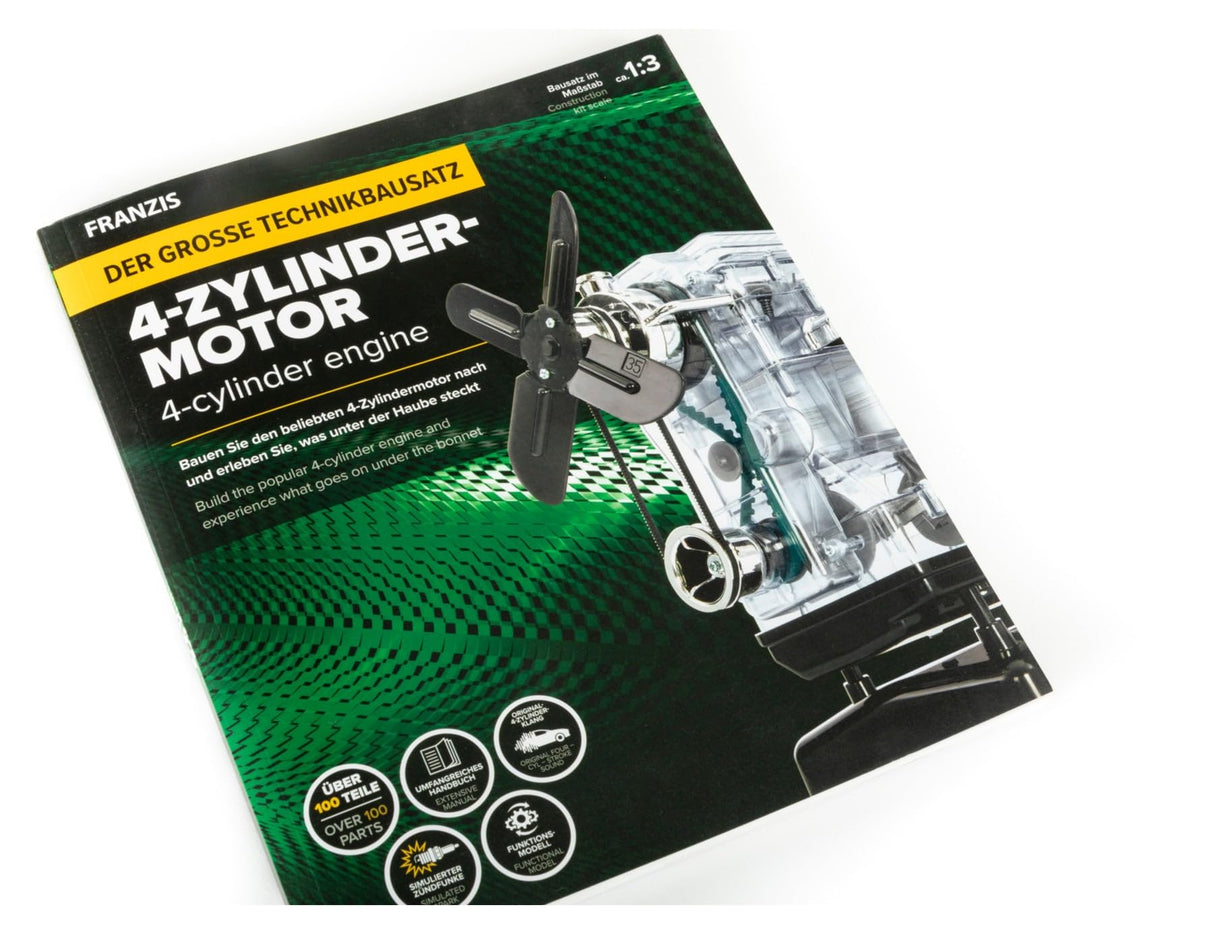 Franzis Verlag 4-Zylinder-Motor 67175 Bausatz AB 14 años