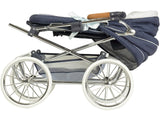 De cuevas Toys Coche Reborn Plegable con Sombrilla Provenza 40X90X90Cm, Azul Marino