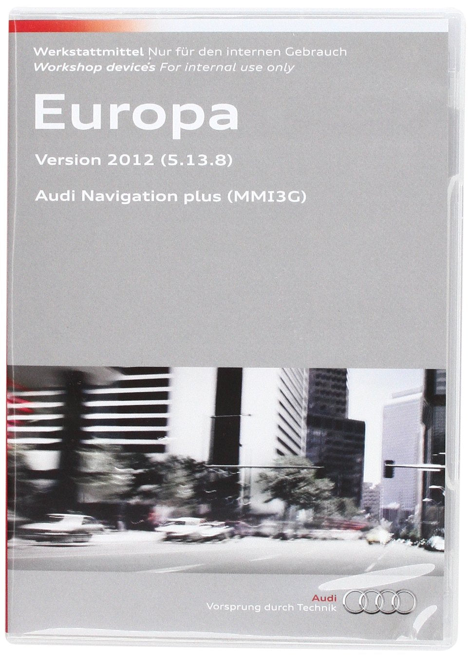 Audi 8r0051884ah SD Tarjeta de Memoria Europa para Sistema MMI Navegación Plus Versión 2012