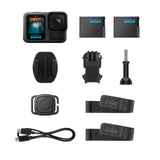 GoPro Paquete de acción HERO13 Black: Incluye 2 baterías Enduro y Mando a Distancia con Obturador Sumergible