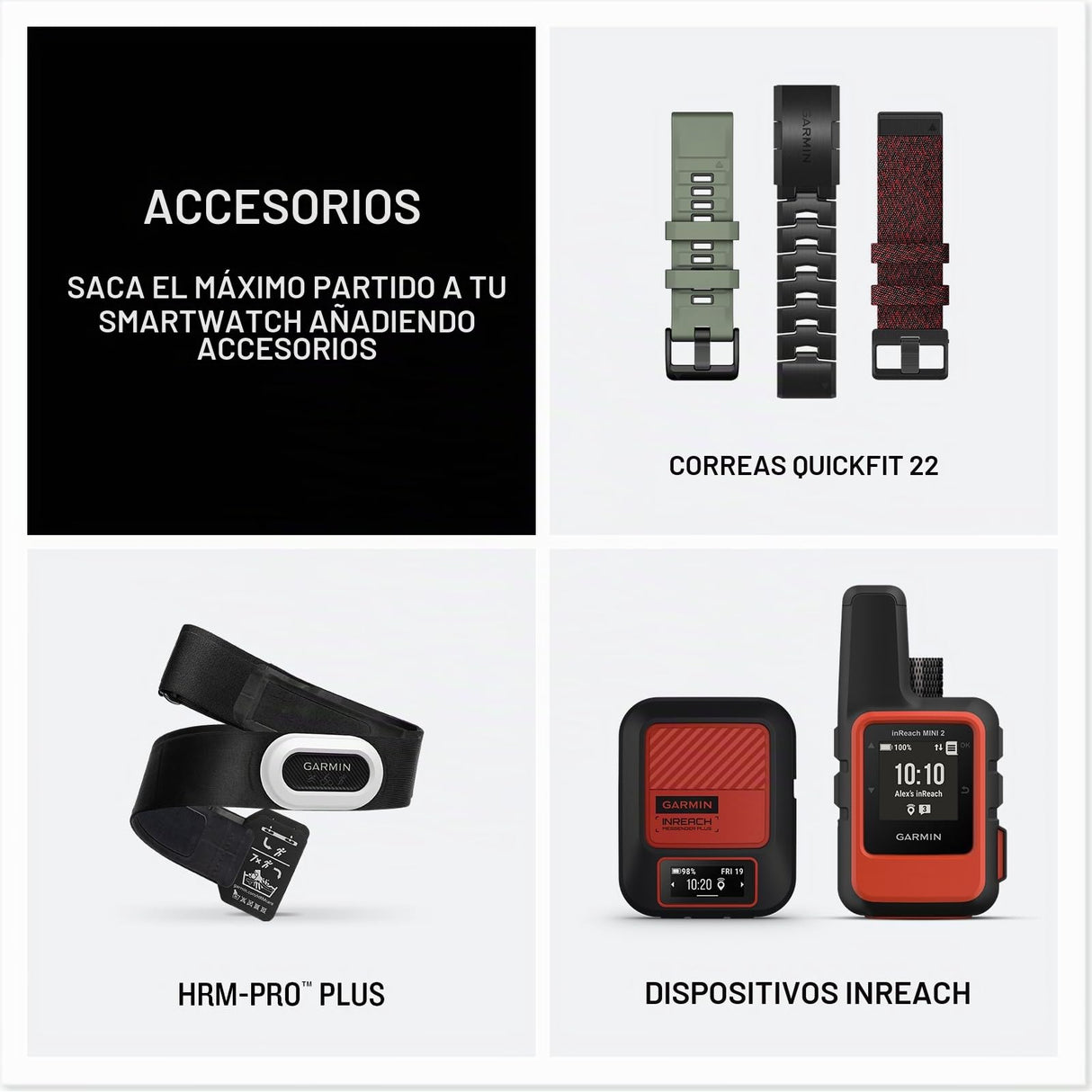 Garmin Reacondicionado Instinct 3 Tactical Edition, 50 mm, Reloj Inteligente con GPS Resistente al Agua, Pantalla AMOLED, Linterna LED, hasta 24 días autonomía, Negro, Reacondicionado
