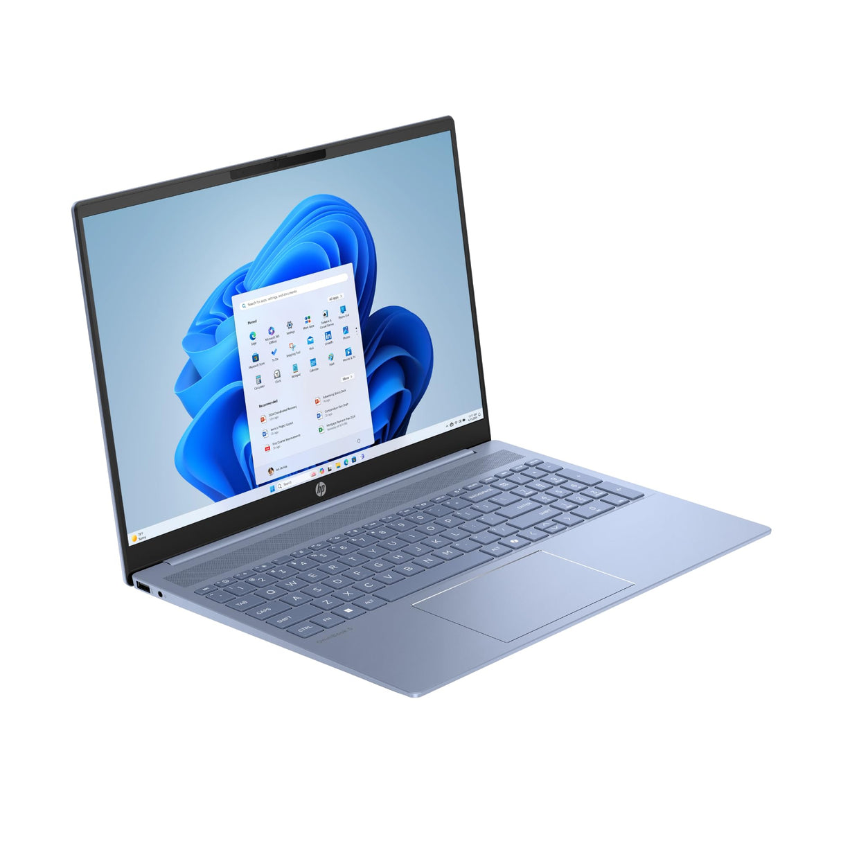 HP OmniBook 5 AI - Ordenador Portátil de 16" OLED 2K (Procesador Intel Core Ultra 7-255U, 32GB RAM, 1TB SSD, Gráficos Intel, Windows 11 Home) Azul - Teclado QWERTY Español