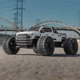 ARRMA Big Rock 6S ARA7612T3 - Coche teledirigido (1/7, Monster Truck 4x4, Motor sin escobillas de más de 100 km/h, Incluye Accesorios), Color Blanco