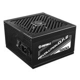 ENERMAX Revolution D.F. 2 ATX Compacto Fuente de Alimentación 80Plus Gold (Totalmente Modular, Cable Plano Cable, Semi-Fanless), ERS1200EWT, Negro