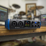 PreSonus Studio 24c, Interfaz de Audio USB-C, Para Grabación, Difusión, Podcasting con Paquete de Software incluido Studio One Artist, Ableton Live Lite DAW
